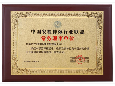 中國(guó)安檢排爆行業(yè)聯(lián)盟常務(wù)理事長(zhǎng)單位